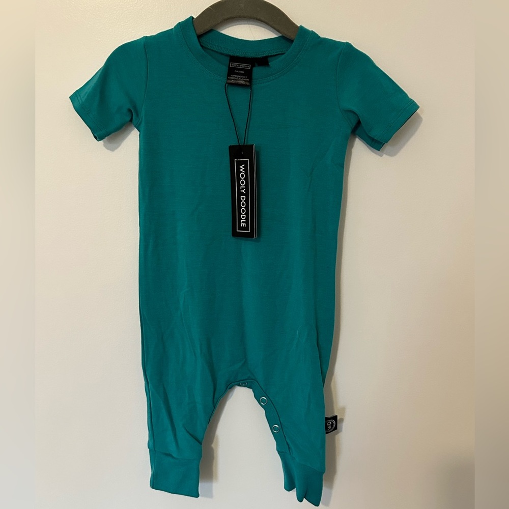Wooly Doodle short sleeve onesie (size 3-6 months) NWT